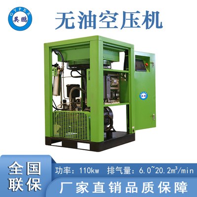 廣西無油水潤空壓機-110kw