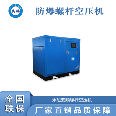 制藥廠防爆永磁變頻空壓機(jī)22kw