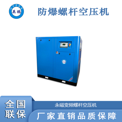 噴漆廠防爆空壓機(jī)永磁變頻90kw