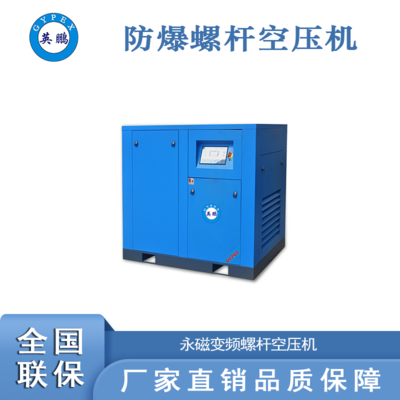 制藥廠防爆永磁變頻空壓機(jī)55kw
